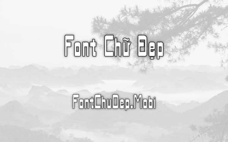 Font Bìa Sách Xưa Font Tiếng Việt
