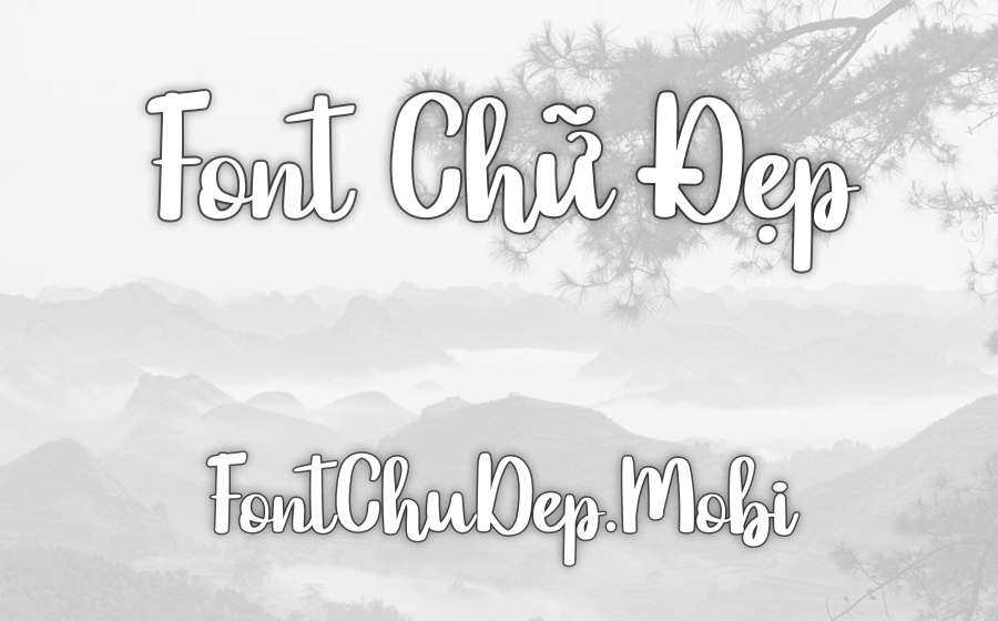 Font Cagakara Việt Hóa