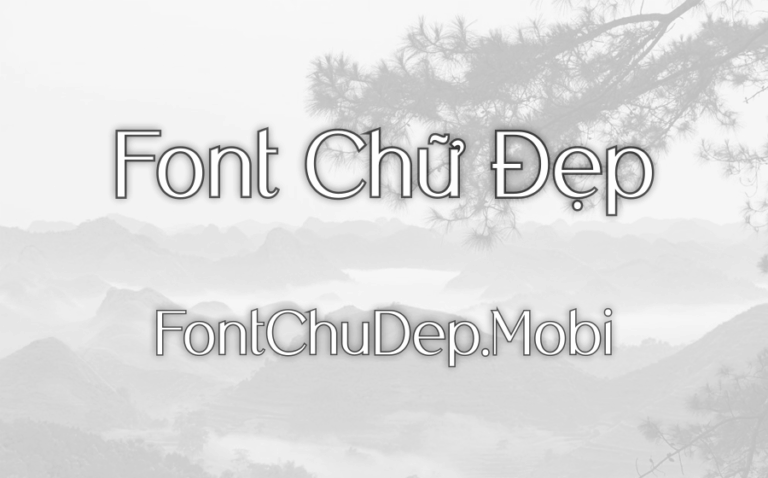 Font Dalat Sans, Dalat Sans Cap Font Tiếng Việt