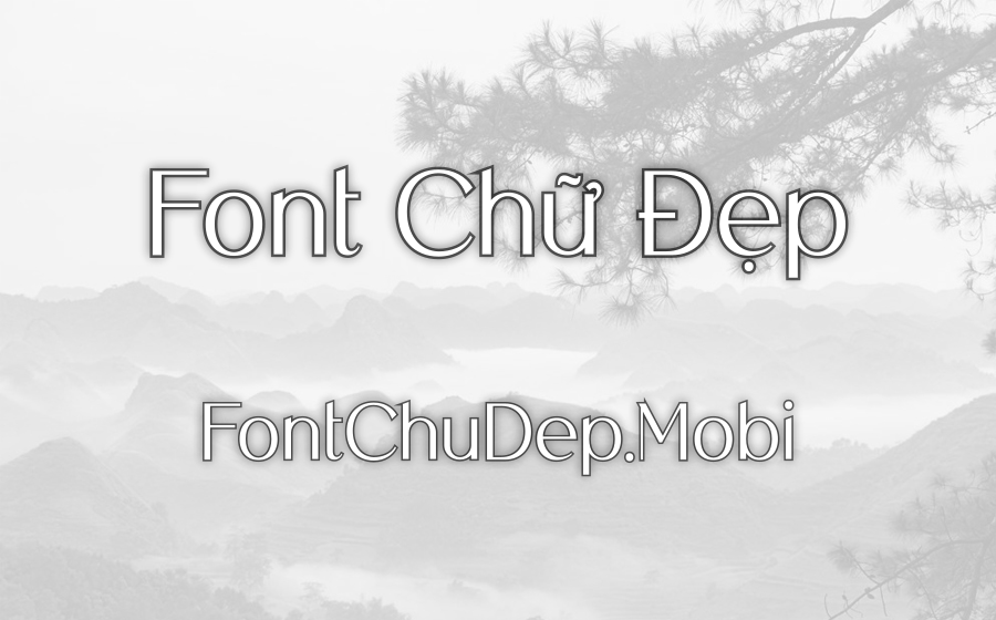 Font Dalat Sans, Dalat Sans Cap Font Tiếng Việt