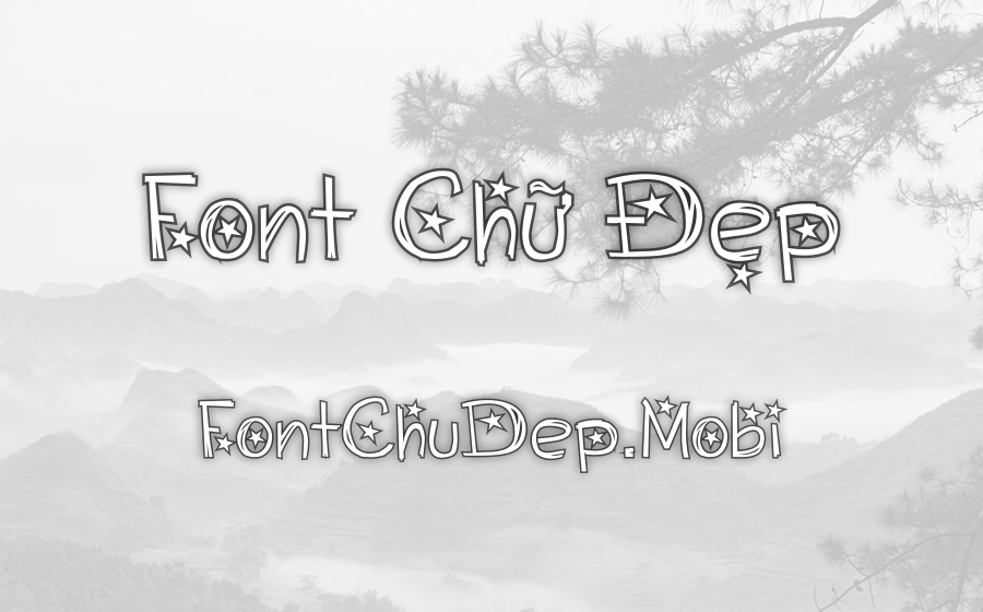 Font DL Starry Night Việt Hóa