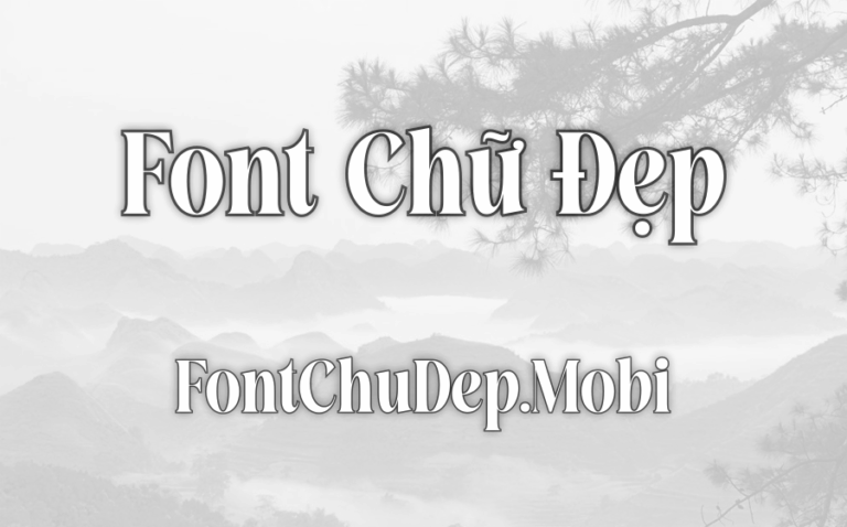 Font FC Arkosic Việt Hóa