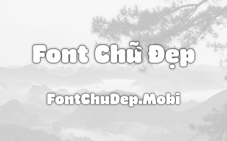 Font FC Chomp Việt Hóa