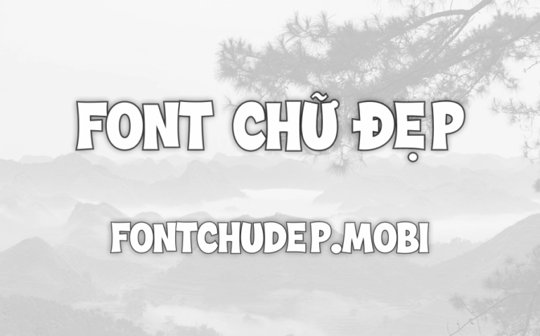 Font FC Comic Jungle Việt Hóa