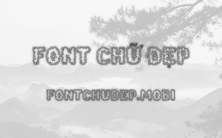 Font FC Cotton Cloud Việt Hóa (hoàn thiện nhất)