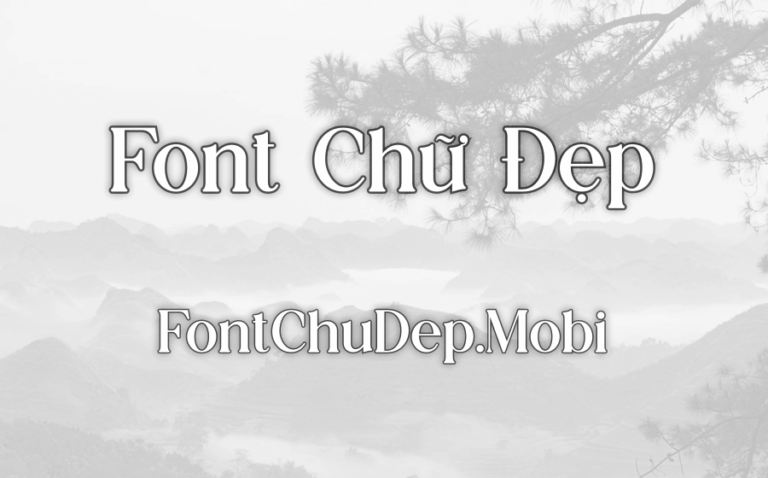 Font FC Gastie Việt Hóa