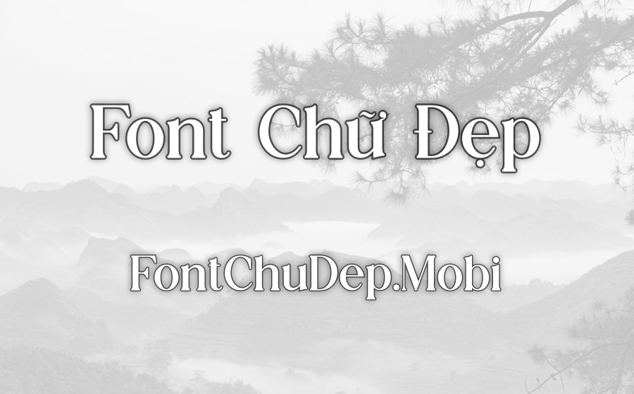 Font FC Gastie Việt Hóa