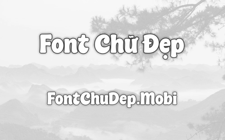 Font FC Mantra Rimba Việt Hóa