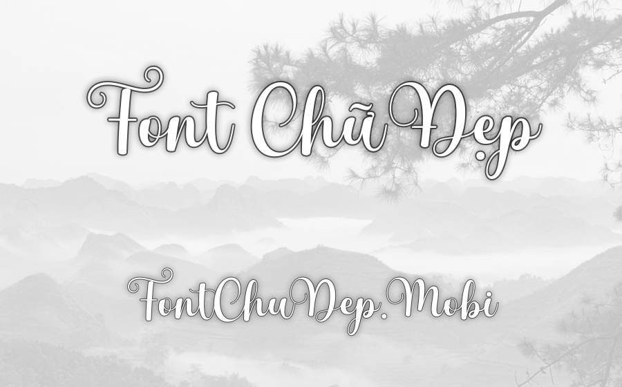 Font FC VIP Amelia Việt Hóa