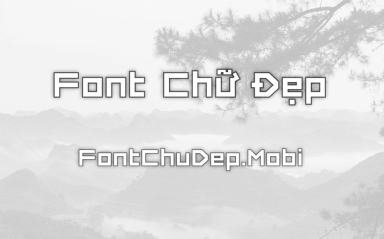 Font Force Square Việt Hóa