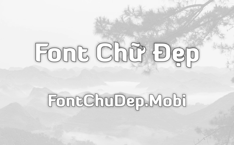 Font FS Diavlo Trọn Bộ Việt Hóa