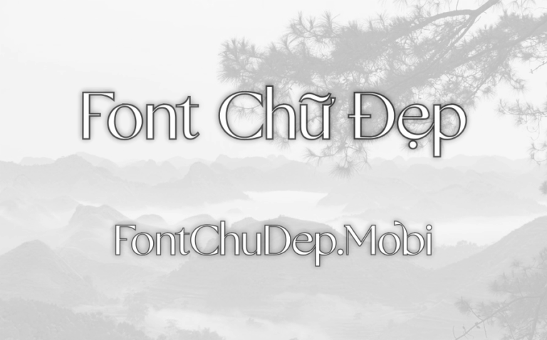 Font FS Gallery Modern Việt Hóa