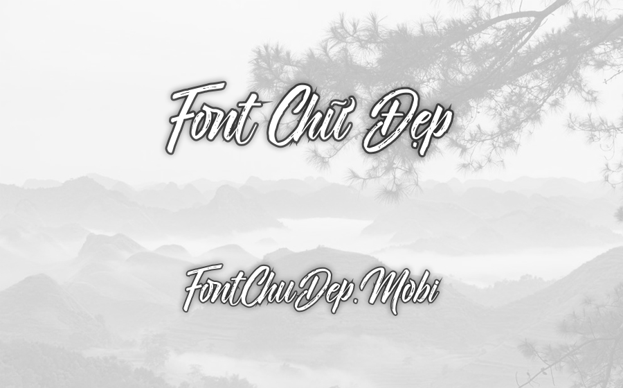 Font FS Novitha Script Việt Hóa