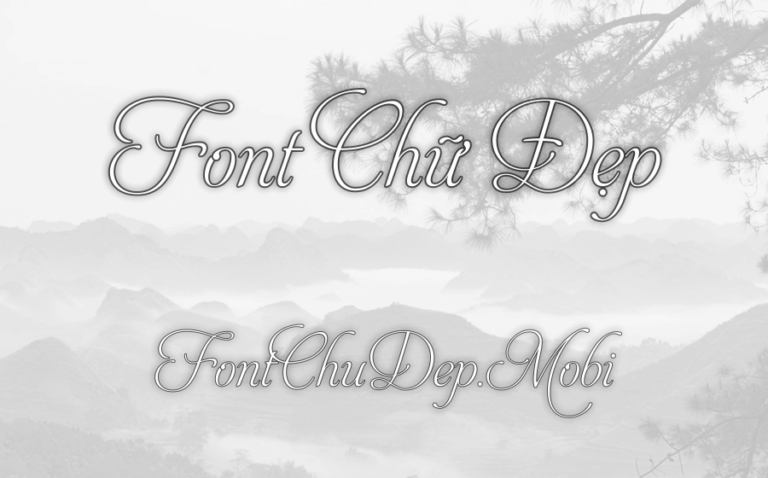 Font HLT Aphroditeslimpro Việt Hóa