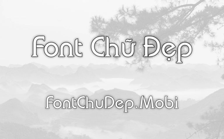Font HLT Bauserif Việt Hóa
