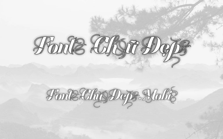 Font HLT Festival Scrip Tpro Việt Hóa