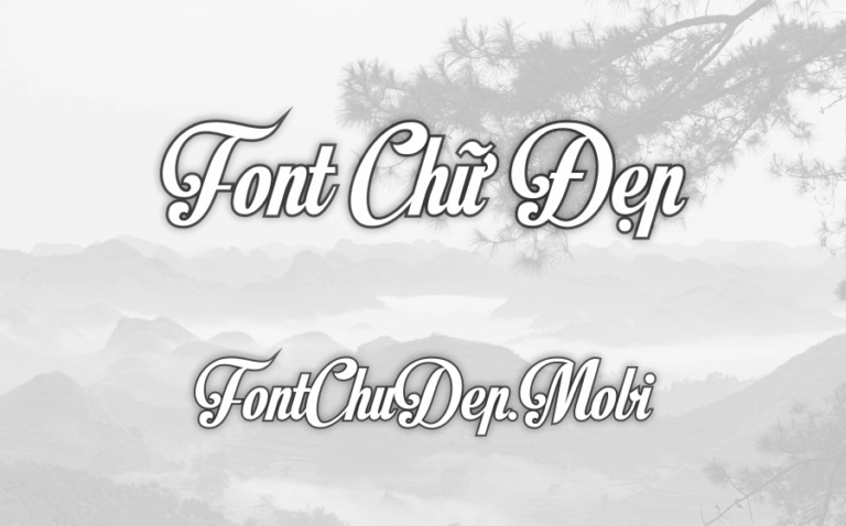 Font HLT Motion Picture Việt Hóa