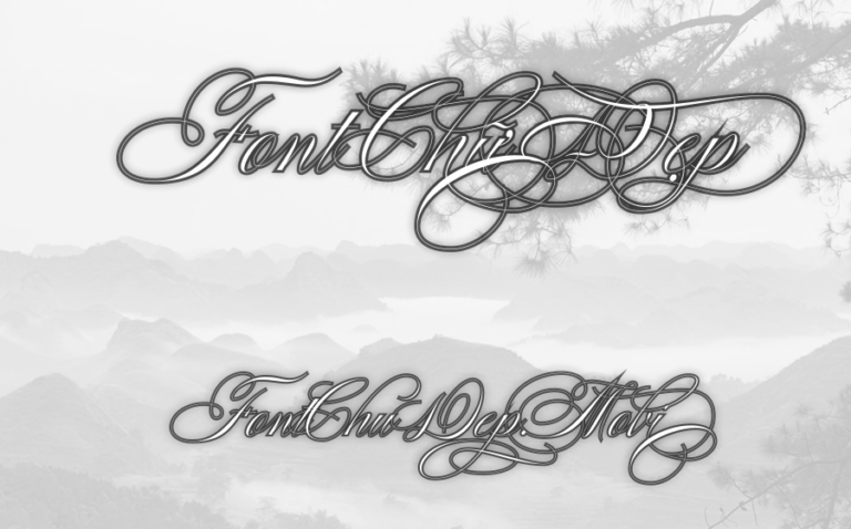 Font HLT Poem Script Pro Việt Hóa