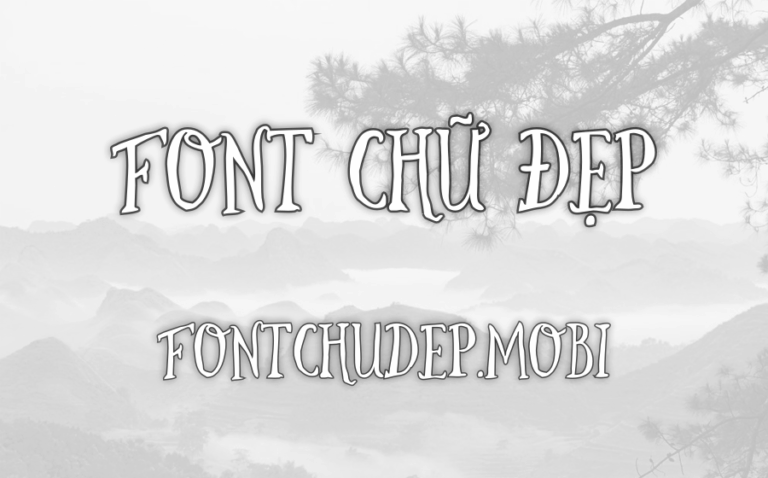 Font iCiel Butcher And Block Việt Hóa