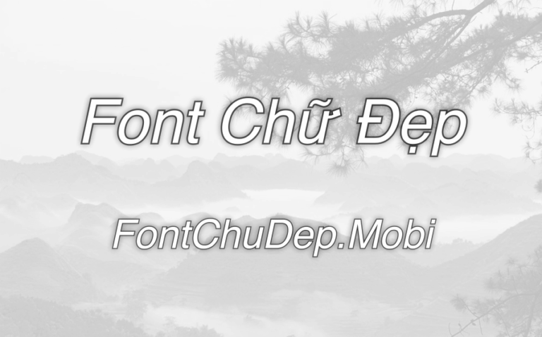 Font iCiel Enyo Việt Hóa