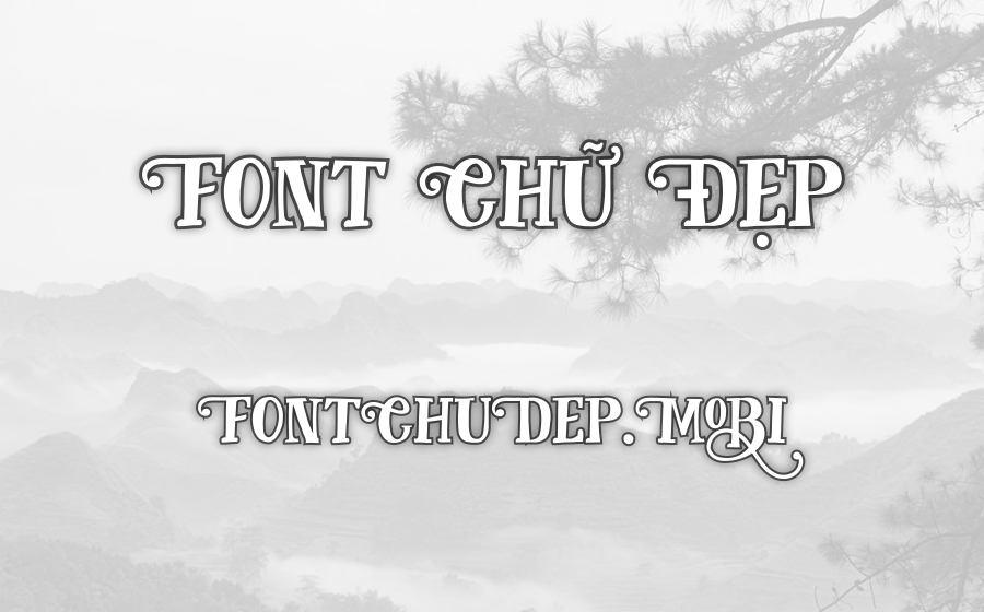 Font iCiel Fairy Tales Việt Hóa