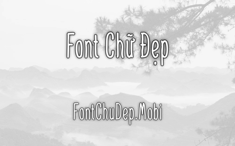 Font iCiel Finch Việt Hóa