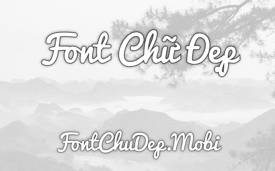 Font iCiel Pacifico Việt Hóa
