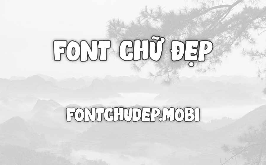 Font iCiel Paper Works Việt Hóa