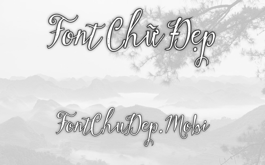 Font iCiel Stringfellows Việt Hóa