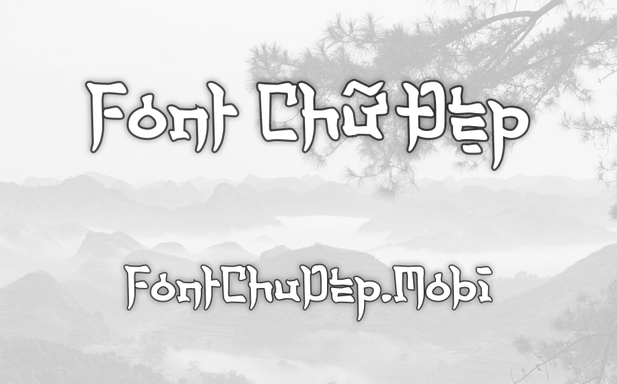 Font LNTH Aannyeonghaseyo Việt Hóa
