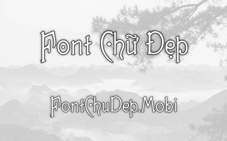 Font LNTH Guttenberg Mf Việt Hóa