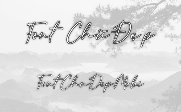 Font LNTH Right Here Việt Hóa