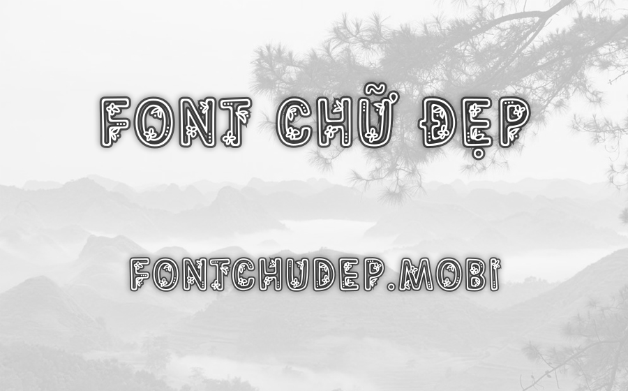 Font LNTH Springtime Flowers Việt Hóa