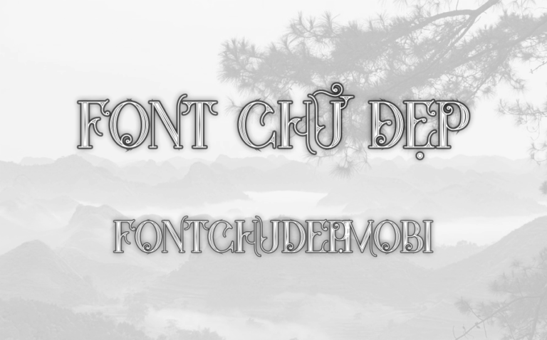 Font LNTH Starblackinline Việt Hóa