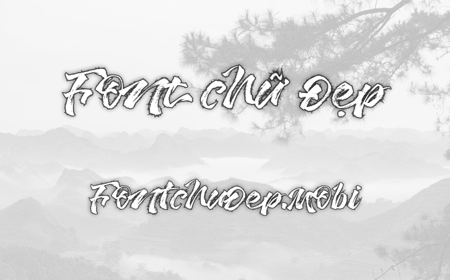 Font MTD Addictype Việt Hóa