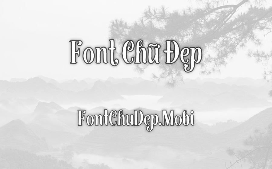 Font MTD Afecta Việt Hóa