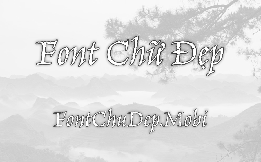 Font MTD Amarone Việt Hóa