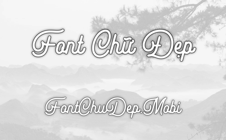 Font MTD Ampihan Việt Hóa