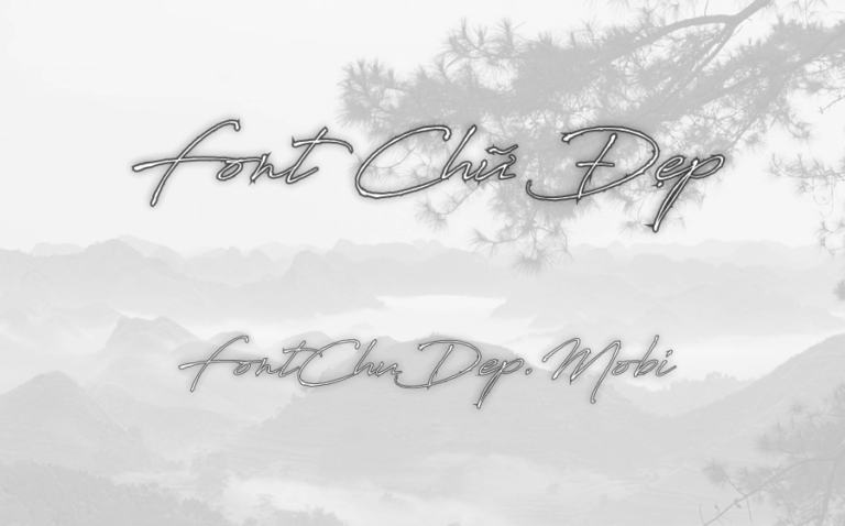 Font MTD Antro Vectra Việt Hóa