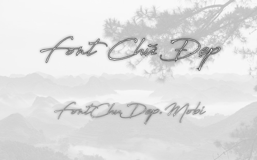 Font MTD Antro Vectra Việt Hóa