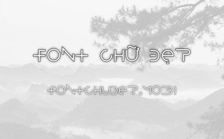 Font MTD Architect Việt Hóa