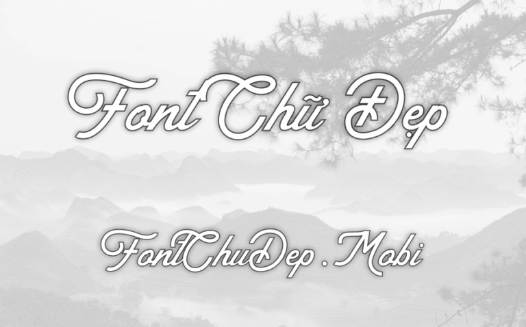 Font MTD Arthington Việt Hóa