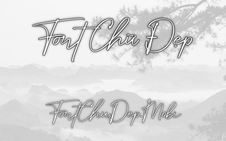 Font MTD Attention Việt Hóa