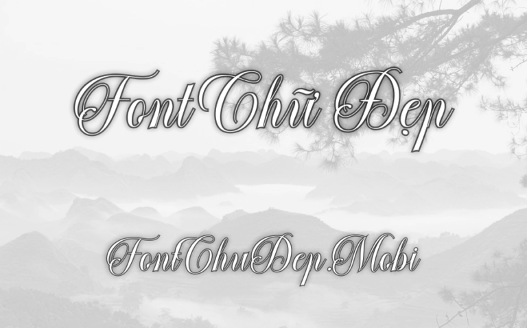 Font MTD Authemart Việt Hóa