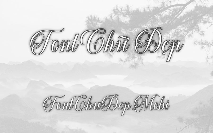 Font MTD Authemart Việt Hóa