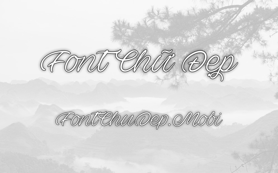 Font MTD Ave Utan Việt Hóa