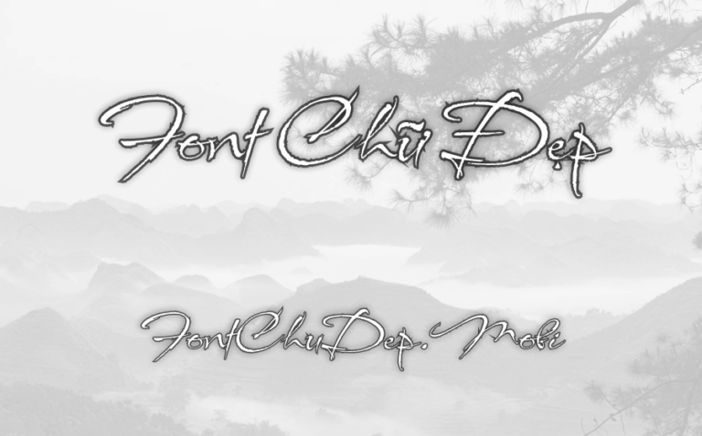 Font MTD Babylonica Rob Việt Hóa