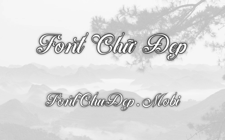 Font MTD Balinice Việt Hóa