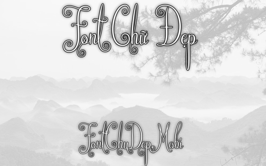 Font MTD Beautiful Friends Việt Hóa