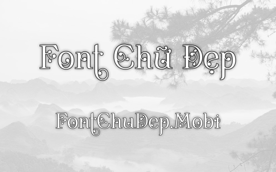 Font MTD Bertolessi Việt Hóa